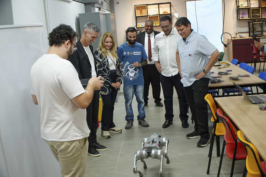 Escola do Futuro é inaugurada em São Roque com presença de Tarcísio
