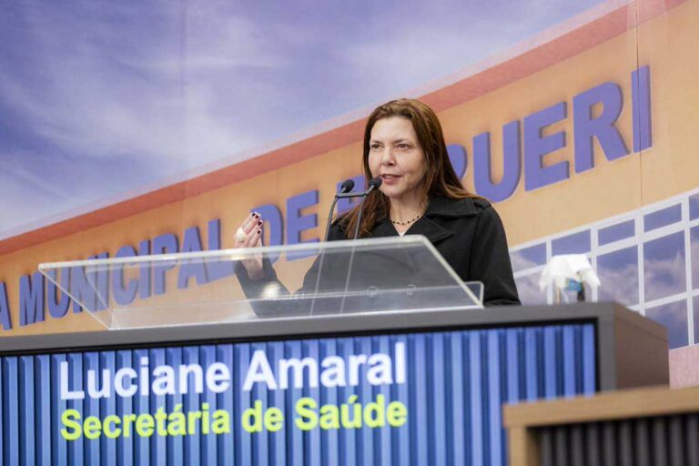Secretária de Saúde de Barueri apresenta metas e reforça diálogo com vereadores