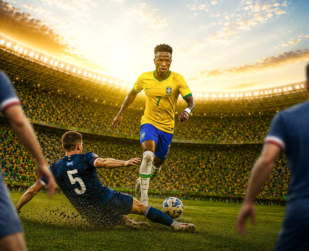 Brasil faz jogo decisivo contra a Escócia e movimenta rodada com seis partidas da Copa