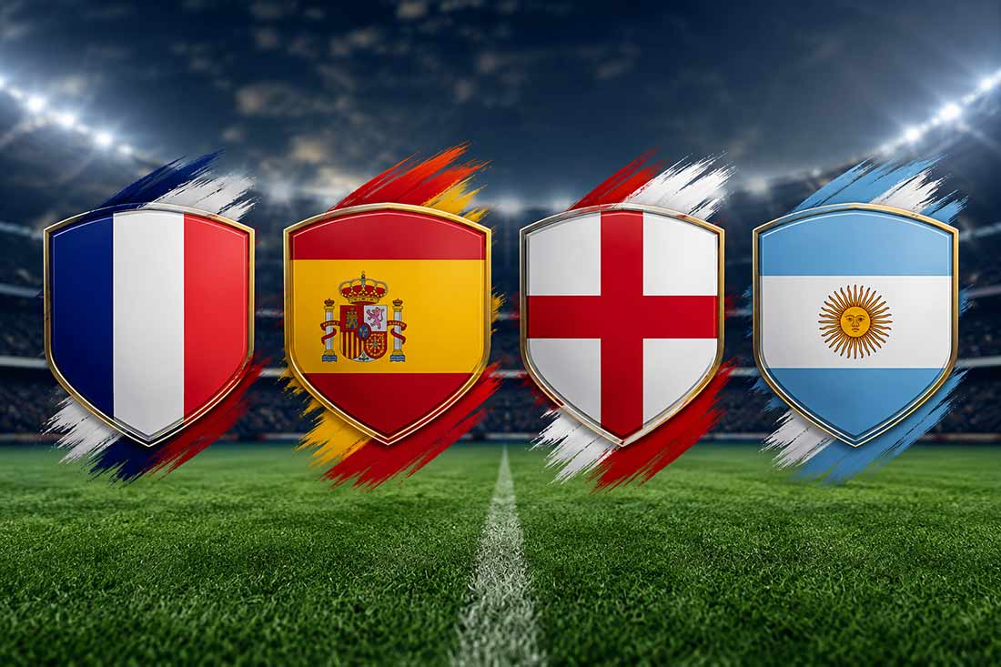 Copa do Mundo 2026 chega às semifinais com clássicos entre campeões