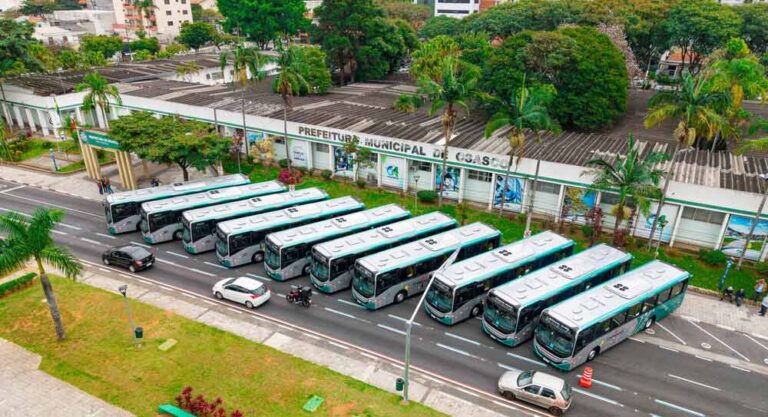 Osasco: Viação Urubupungá entrega 10 novos ônibus à cidade