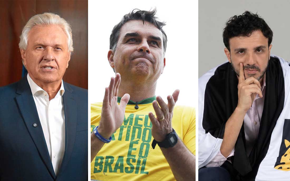 Flávio Bolsonaro, Caiado e Renan Santos detonam sessão do STF que envolveu Moraes